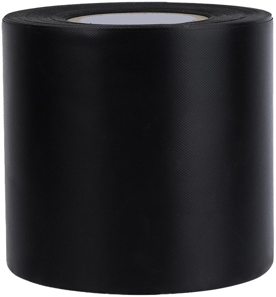 1-roll PVC isolatietape voor leidingen, zwart, 60mm x 11.5m, ideaal voor airconditioning en elektrische toepassingen