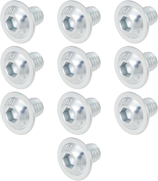 10 stks Maaier Schuifplaat Lager Schroeven M6x8mm Vervangen OEM 535076001 Compatibel met Husqvarna Automower 105