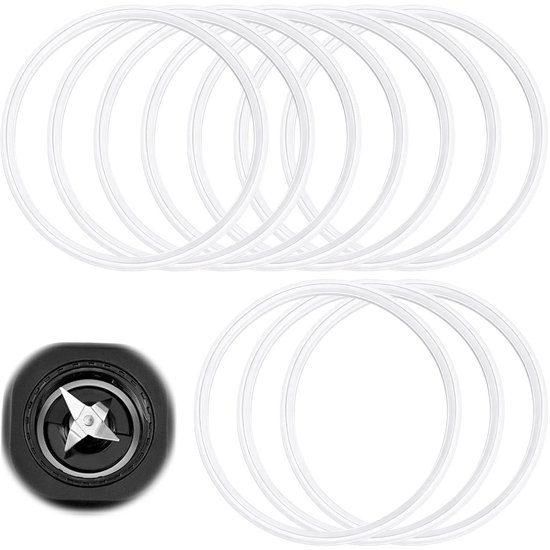 10 stuks 6 x 6 cm afdichtringen voor blender, rubberen en siliconen vervangingen, reserveonderdelen voor mixer en smoothie maker accessoires