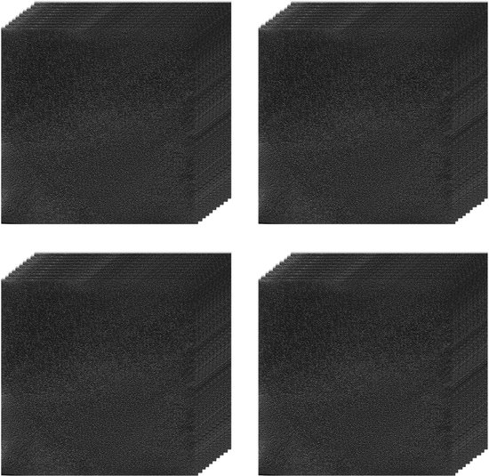 100 stuks aluminium bladeren voor snoep, 15 cm x 15 cm bladeren voor chocoladesstokjes, aluminiumfolie voor het versieren van snoep (zwart, oranje schil)