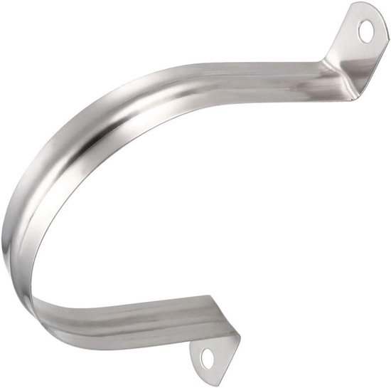 100mm Rigid Pipe Strap met 2 Gaten van 304 Roestvrij Staal voor Bevestigen van Buizen en Kabels van Merkloos