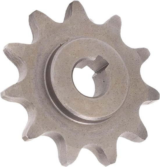 11 Tanden Motor Tandwiel van Staal met Sleuf voor MY1020 MY1016Z MY1018 Motoren - Duurzaam en Betrouwbaar Accessoire voor Motorprestaties van Merkloos
