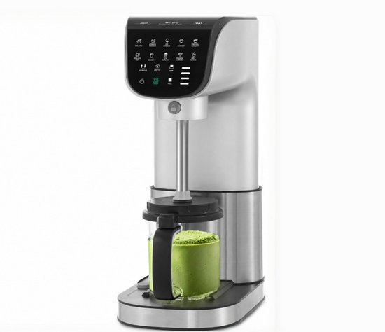 12-in-1 IJsmachine - Sorbetij - Yoghurtijs - Roomijs - Frozen Yoghurt - Makkelijk schoon te maken - Met 3 containers - Vaatwasmachinebestendig - Zilver