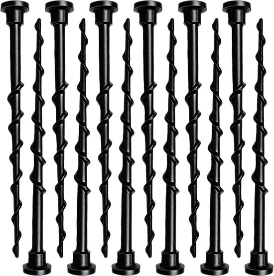 12 stuks aardschroeven voor robotmaaier, 13,7 cm grasmaaier, laadstation, schroeven, grondschroeven, tuingereedschap voor Husqvarna Automower 105, 305, 308, vloerschroeven, tuingereedschap