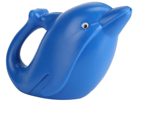 1200ml Buitenspeelgoed van plastic, cartoondier, strandspeelgoed, niet-giftige tuinstrooipot (blauwe dolfijn) van Eutoyz