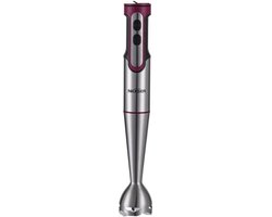 1200W Staafmixer – Hand Blender met RVS Staaf en 4-Mes Systeem – Krachtige Soepmixer en Smoothie Blender met Traploze Snelheidsregeling