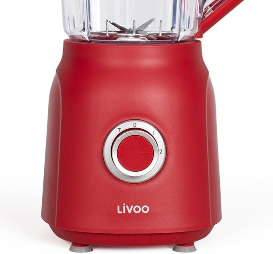1.5 L Krachtige Blender 600 W 22000 tpm 2 Snelheden Turbofunctie Dubbele Kruisklingen Roestvrij Staal Geschikt voor Vaatwasser Mengkom Deksel van Merkloos