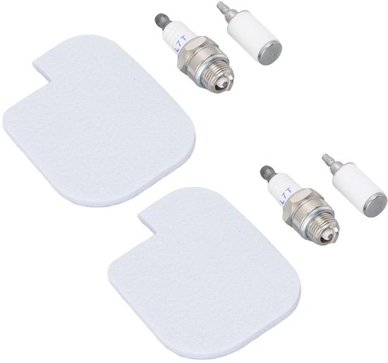 2-delige kettingzaag-servicekit met spons, draagbaar lucht- en brandstoffilter, bougie voor McCULLOCH CS360T CS400T CS420T kettingzagen, accessoires, duurzaam tuingereedschap van Podoy