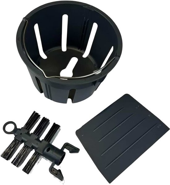 2-in-1 stoominzet voor Thermomix TM6/TM5 – premium gaarmand met scheidingsverdeler en reinigingsfunctie, gaarmandverdeler, stoompaninzetstuk, stoompaninzetstuk, waterdamphaard