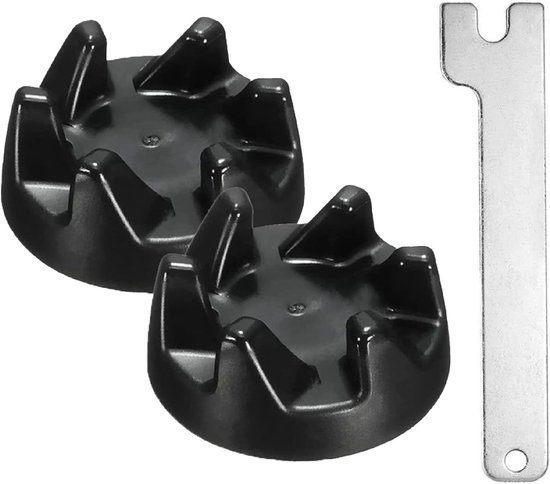 2 Pack Fittingen 9704230 voor Kitchenaid KSB52/KSB5/5KSB52/5KSB5, Vervangonderdelen met Verwijdertool voor Blenders, Keukenaccessoires en Onderdelen
