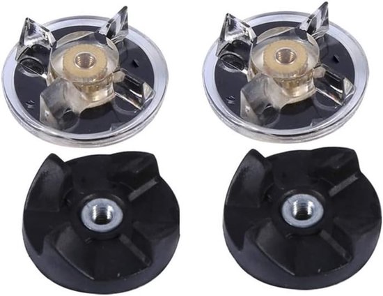 2 Pairs Vervangende Onderdelen voor Blender met Blade Gear en Base Gear - Geschikt voor 250W Mixers, Duurzaam en Efficiënt