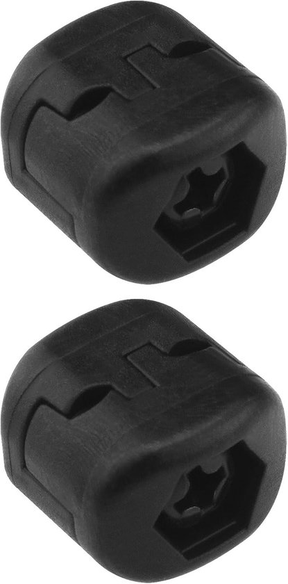 2 Pcs Plastic Drop Away Arrow Rest Clamp Buckle for Outdoor Archery Hunting Shooting Adjusting Bowstring Accessory Black