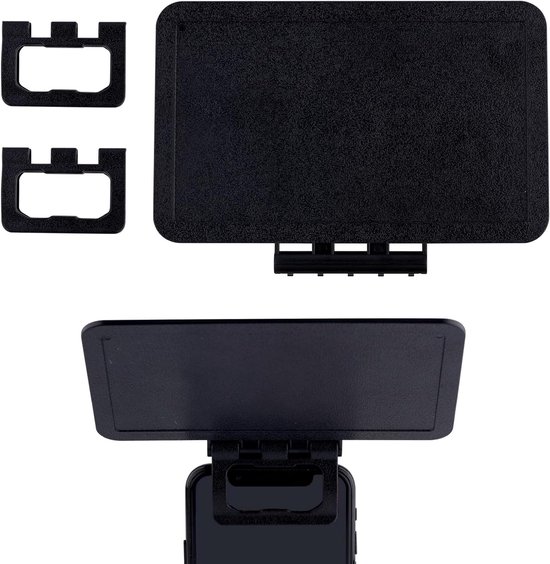 2 Pcs Telefoon Zonnekap, Verstelbare Anti-glare Zonnekap voor Auto Telefoons, Geschikt voor iPhone en Alle Smartphones, Ideaal voor Buitenactiviteiten en Reizen