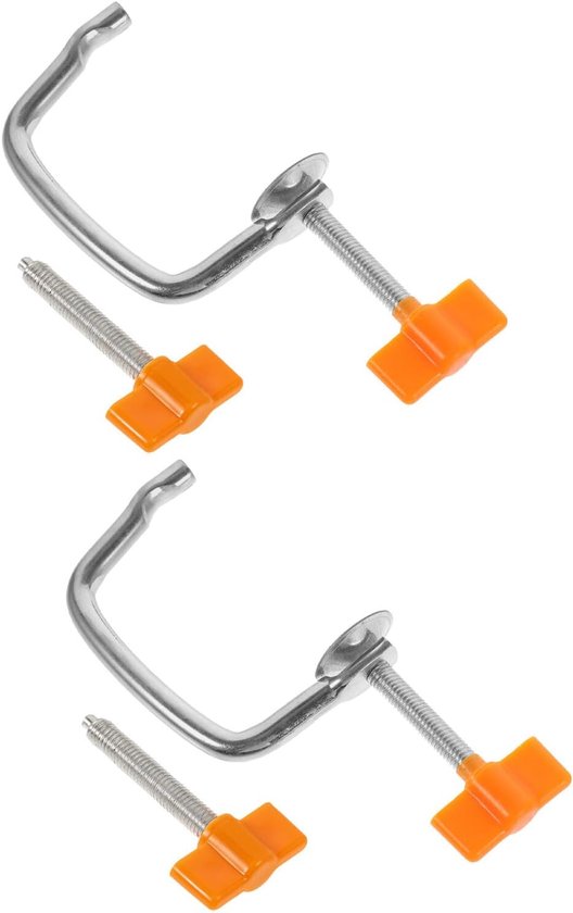 2 Sets Pasta Machine Vervangende Fixatieklem voor Handmatige Noedelmaker Gereedschap voor Pasta Machine Reparatie Inclusief Schroef