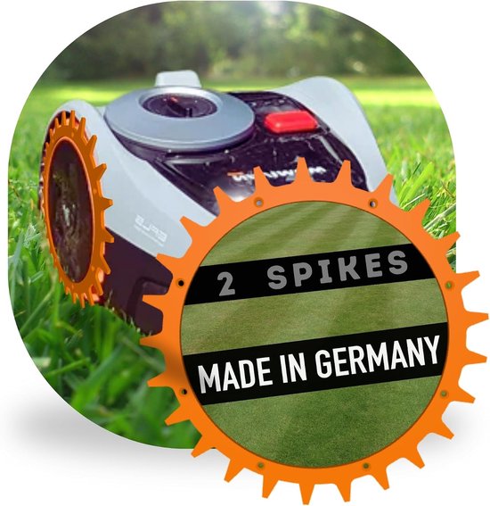 2 spikes voor robotmaaier, geschikt voor Segway Navimow i105e & i108e, tractiehulp, tractiewielen voor meer helling, grasmaaier, robot-accessoires, leuningwielen