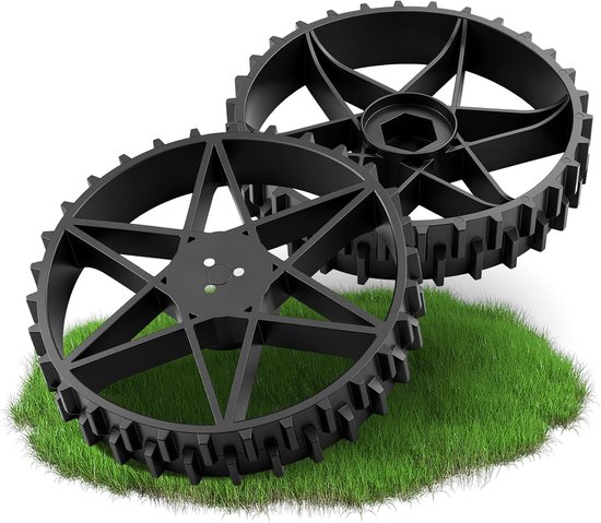 2 Stuks Aandrijfwiel Compatibel met Gardena R38Li R40Li R50Li R70Li R80Li Husqvarna Automower 105/305 / 308 Robotmaaiers