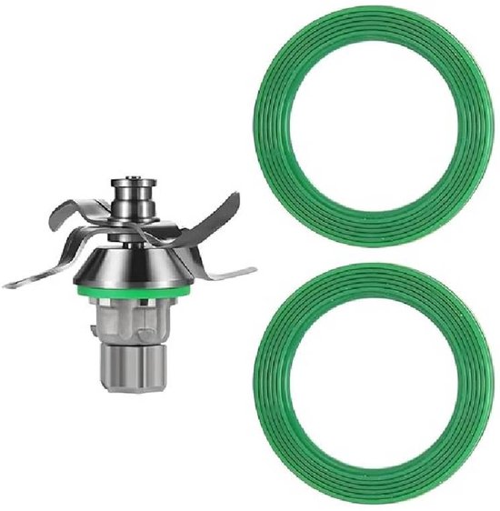 2 stuks Afdichtring voor tm5/tm6 messen Afdichtringen voor Vorwerk Thermomix TM5 TM 6 mixermessen- siliconen afdichtingen van XiKi.