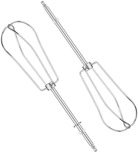 2 Stuks Handmixer Kloppers Opzetstukken Roestvrij Staal