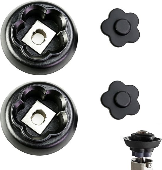 2 stuks koppelingsgeleiders voor Mr Cuisine Connect/Smart, losse onderdelen Mr Cuisine Connect van keramiek - ShopVlot