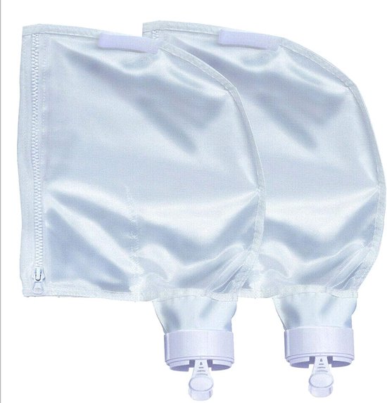 2 stuks Nylon Mesh Pool Cleaner multifunctionele tas vervanging voor Polaris 280, 480 Pool Cleaner multifunctionele accessoires met ritssluiting