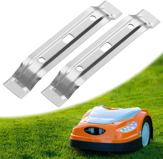 2 stuks reservemesjes voor grasmaaiers, compatibel met Sti-hl iMOW RMI 422, 422P, 422PC, lemmet voor grasmaaierrobot, reservemessen voor het snijden van grasbladeren