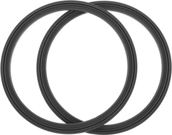 2 stuks siliconen afdichtingsringen voor ijsmachines, lekvrij, compatibel met Ninja Creami, vervangende ijsaccessoires, duurzame siliconen afdichting
