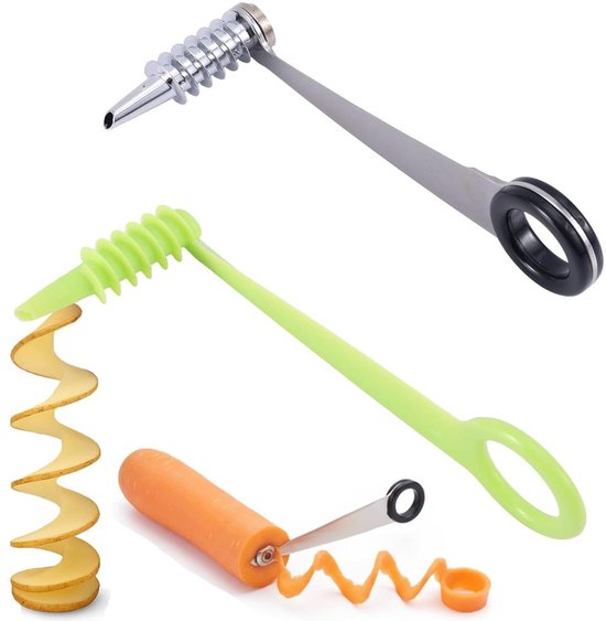2 Stuks Spiral Slicers voor Groenten en Fruit