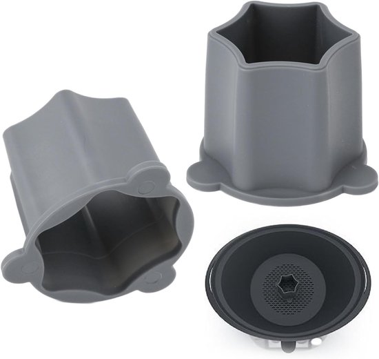 2 Stuks Stoomschouw voor Thermomix en Monsieur Cuisine - Vervangend Keukenaccessoire voor Stomen en Koken