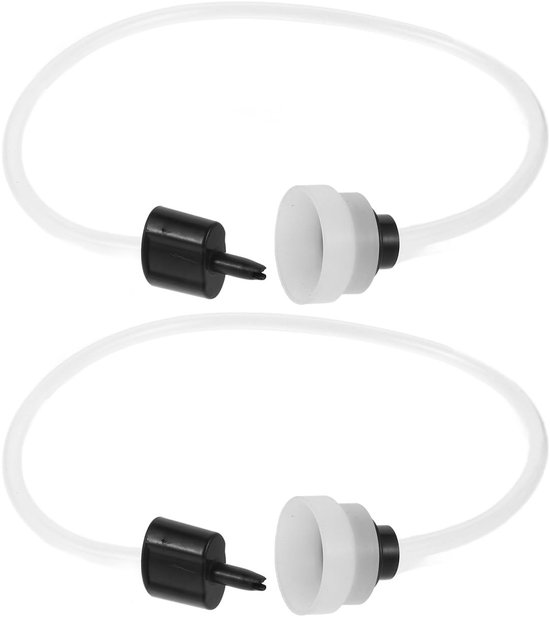 2 Stuks Vacuum Verpakkingsmachine Accessoires, Vervangende Zuigbuis, Slangadapter en Flexibele Onderdelen voor Vacuum Packer, Ideaal voor Voedselopslag en Versheid