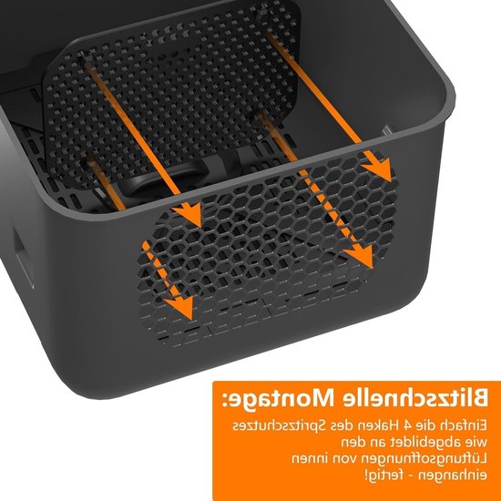 2 x Silicone Spatbescherming voor Airfryer en Multikoker, Hittebestendig en Duurzaam Siliconen Accessoire van Merkloos
