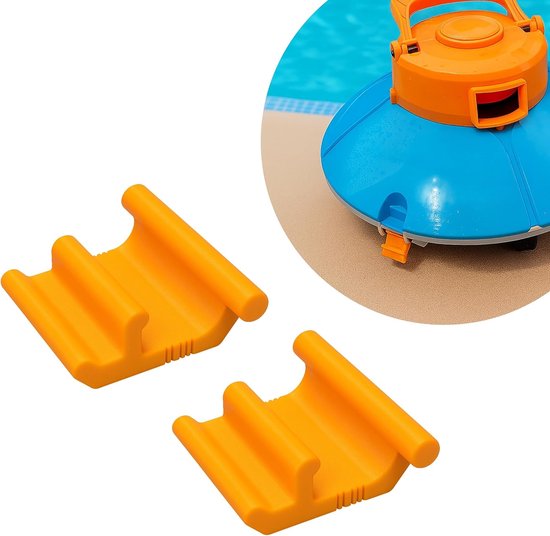 2 x sluitclip compatibel met Steinbach Poolrunner Battery Basic. Reserveonderdeel geschikt voor 061205/061208. Clipsluiting voor zwembadrobot, zwembadreiniger, zwembadstofzuiger