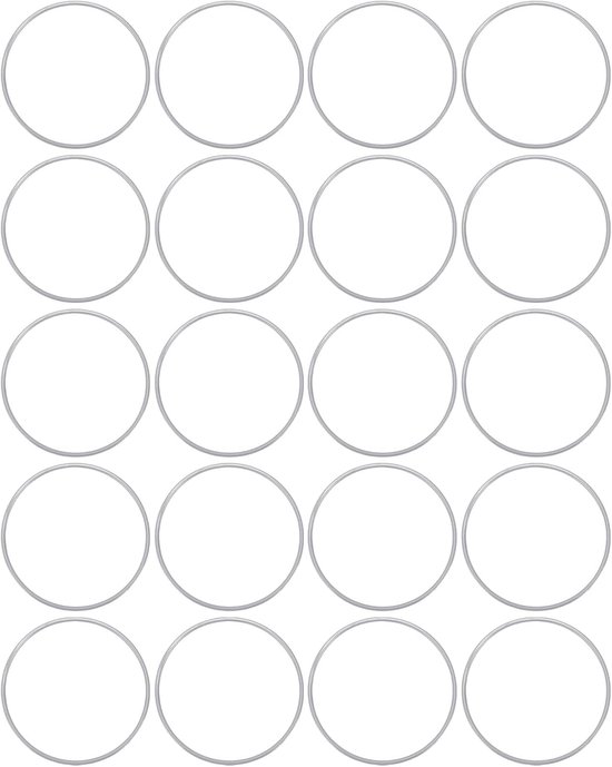 20 stuks 4-inch metalen ringen voor handwerk, dromenvanger macramé ringen, bloemenhoepel voor kransen, thuisdecoratieprojecten