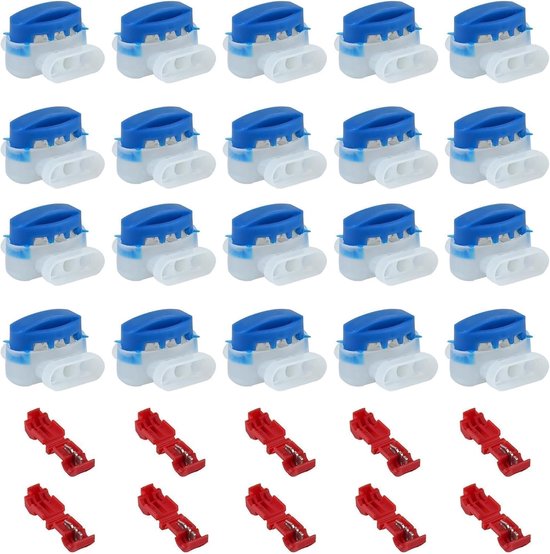 20 stuks Kabelconnectoren grasmaaierrobot waterdicht