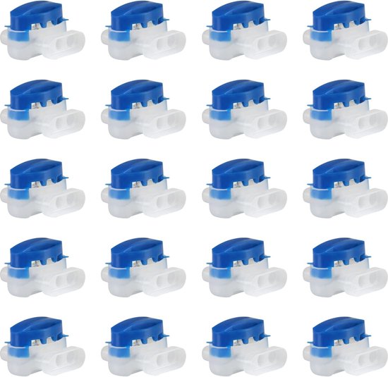 20 x kabelverbinders met gelaansluitklemmen, waterdicht, voor robotmaaier, tuin, outdoor