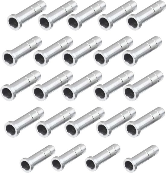 24 STKS Boogschieten Aluminium Koolstofvezel Inserts 6MM