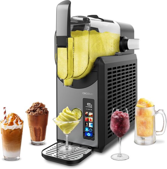 2.6L Slushy Machine met Aanraakbediening en 6 Modi - Maak Bevroren Drankjes Thuis van Vevor