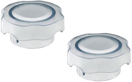 2PCS Dekselvervangingsonderdeel voor 64oz Advance Low-Profile Container, Blender Vervangende Dop Geschikt van Merkloos