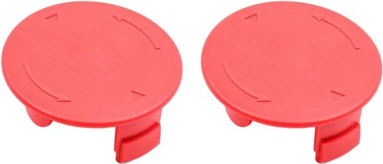 2PCS Vervangende Spoelcover - Geschikt voor BOSCH Molen - Cap 1600A00X61/1600A00DU0 - Spoelkap Rood