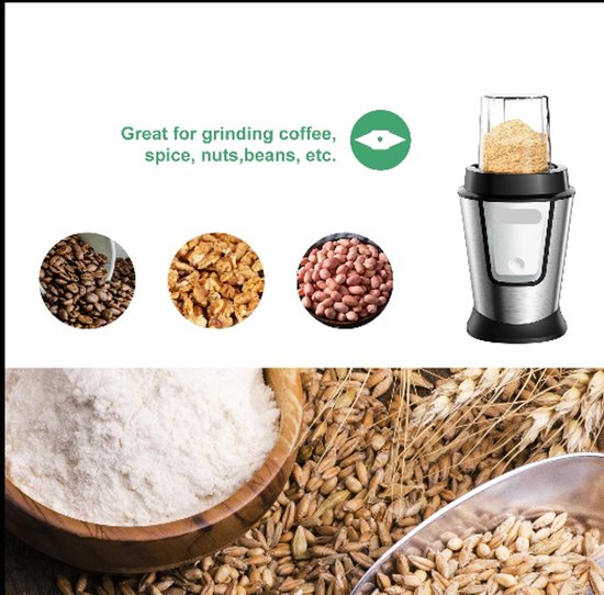 3-in-1 Multifunctionele Foodprocessor - Blender - Nutribullet - Smoothie Maker - Hakmolen - Droogmolen - 700W van Nutribullet