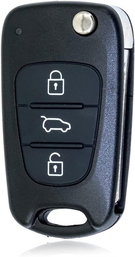 3 Knops Flip Sleutelafstandsbediening voor Hyundai i20 i30 i35 iX20 iX35 Kia Ceed Soul Sportage Venga - Auto Sleutel, Vervangende Sleutel, Sleutel met Afstandsbediening