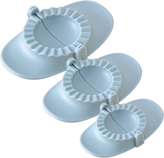 3 stuks plastic dumplingvormen, multifunctionele raviolivormen, dumplingvorm, gereedschap, voor het maken van dumplings, potstickers, taartverpakkingen