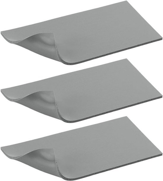 3 Stuks Siliconen Warmte Persmat, 19.8x10x0.3cm Dubbelzijdige Persmat voor Vinyl en HTV, Ideaal voor Transfer en Creatief Werk
