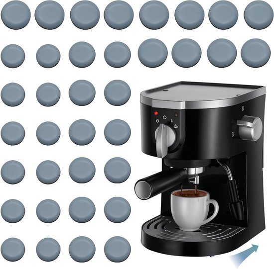 36-delige Zelfklevende Keukenapparaat Glijders voor Koffiemakers en Keukenmachines, Ideaal voor Efficiënte Ruimtebesparing en Gemakkelijk Gebruik van Merkloos