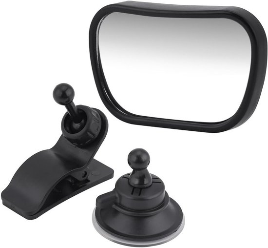 360 Graden Binnen Achteruitkijkspiegel voor Auto - Twee-in-één Functie en Zorg voor Veiligheid en Comfort van Merkloos