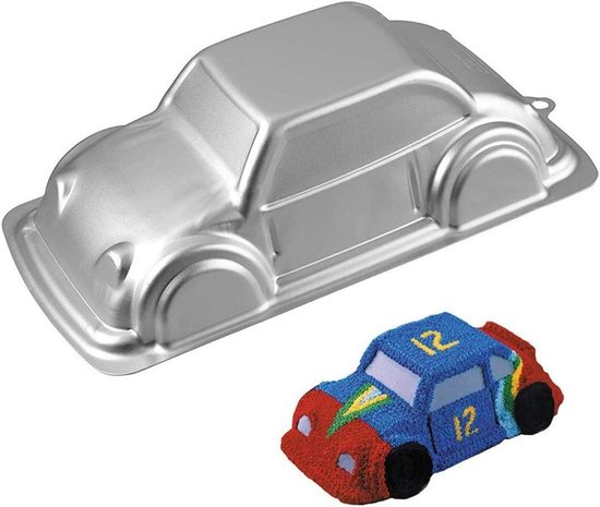 3D Auto Cakevorm voor Bakken - Ideaal voor Verjaardagstaarten, DIY Bakprojecten en Keukenbenodigdheden