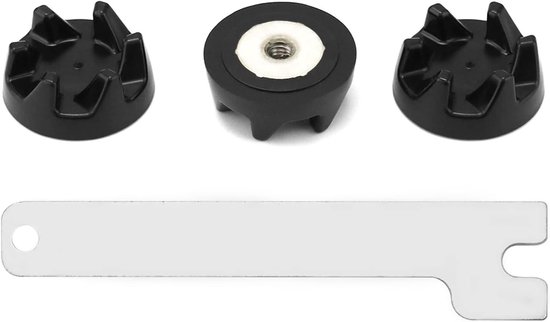 3X Coupler voor Kitchenaid Mixer Vervangingsonderdelen Geschikt voor KSB52, KSB5, 5KSB52 en 5KSB5 Modellen met Montage Sleutel - Duurzaam, Hoogwaardig, Rubber van Merkloos