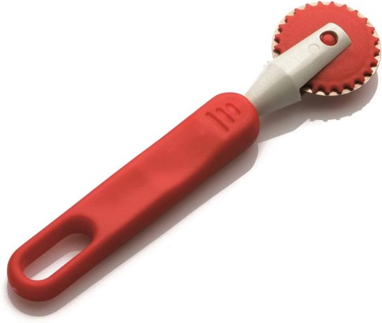 4 cm deeg/Ravioli stempelsnijder & Sealer-wiel, gebak/pastamachine - veelkleurig, Italiaans gemaakt