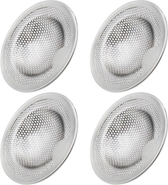 4-delige Mix-Slider Splash Guard Zeef voor Thermomix - RVS Vervangingsfilter Accessoires voor Koken en Bakken