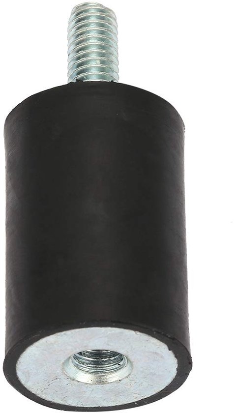 4 Pcs Rubber Holder Anti Vibration Silent Block for Air Compressors Engines Gasoline Engines (Vd20*30 m6*18) van Merkloos
