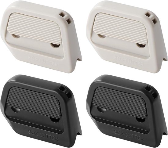 4 Stks Mini Keramische Doos Opener, Automatische Rebound, Scherp En Duurzaam, Compact En Draagbaar, Geschikt Voor Het - ShopVlot